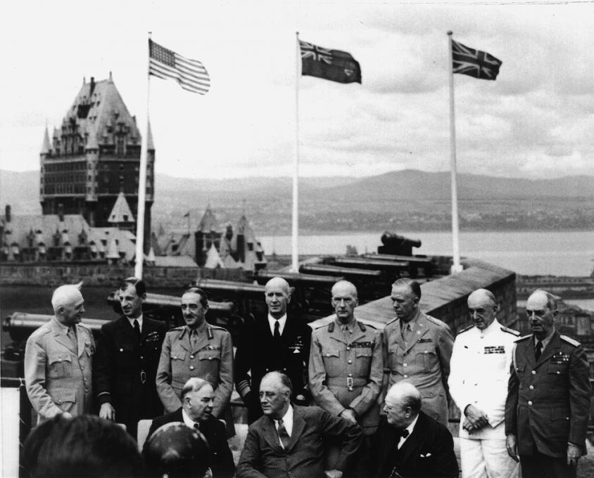Conférence de Québec s'étant tenue au Château Frontenac