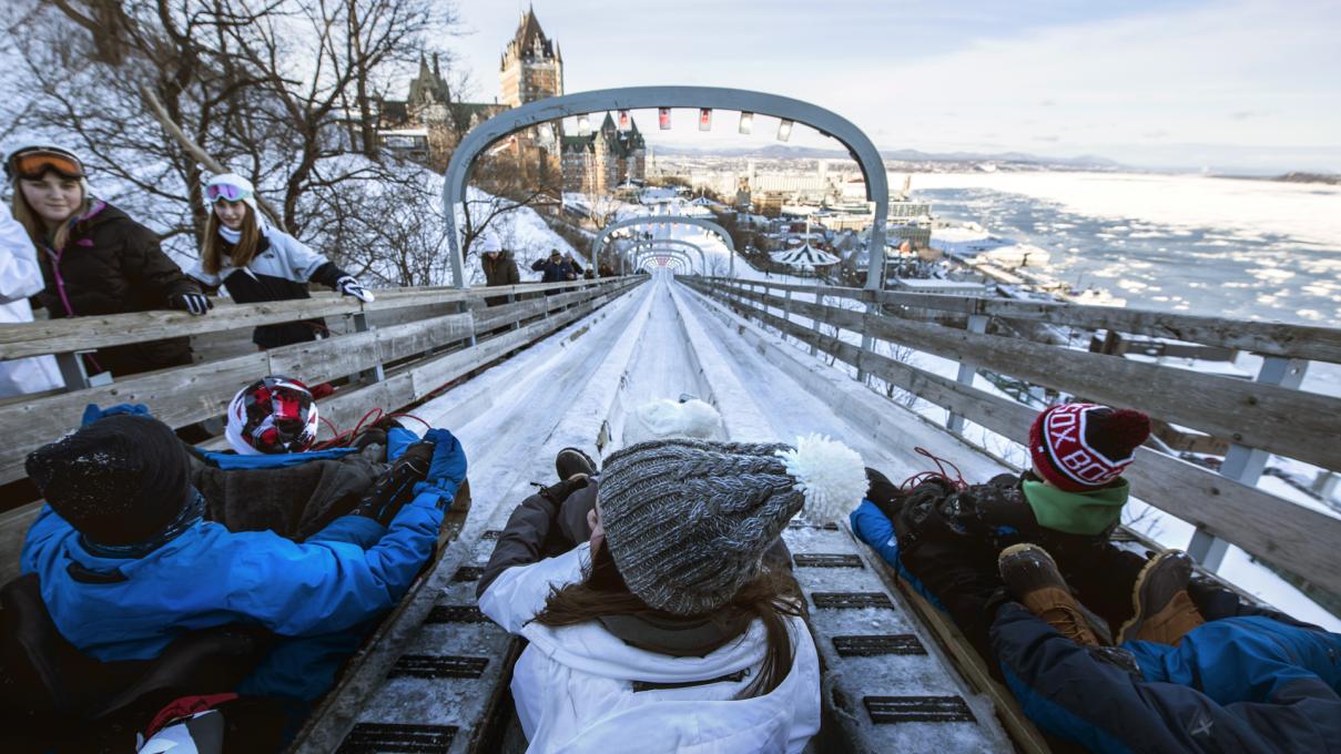 Glissades de la terrasse Dufferin