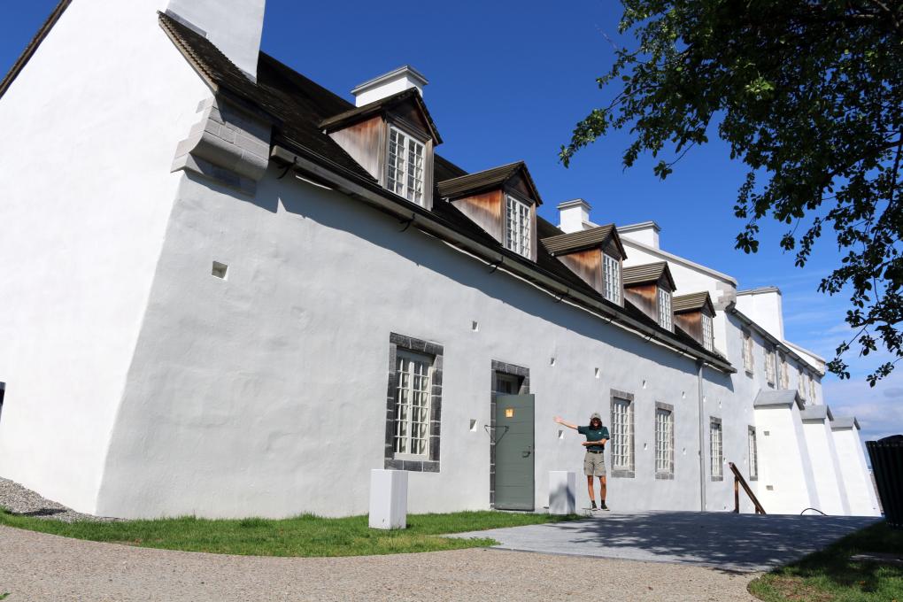 Lieu historique national des Fortifications-de-Québec - La redoute Dauphine