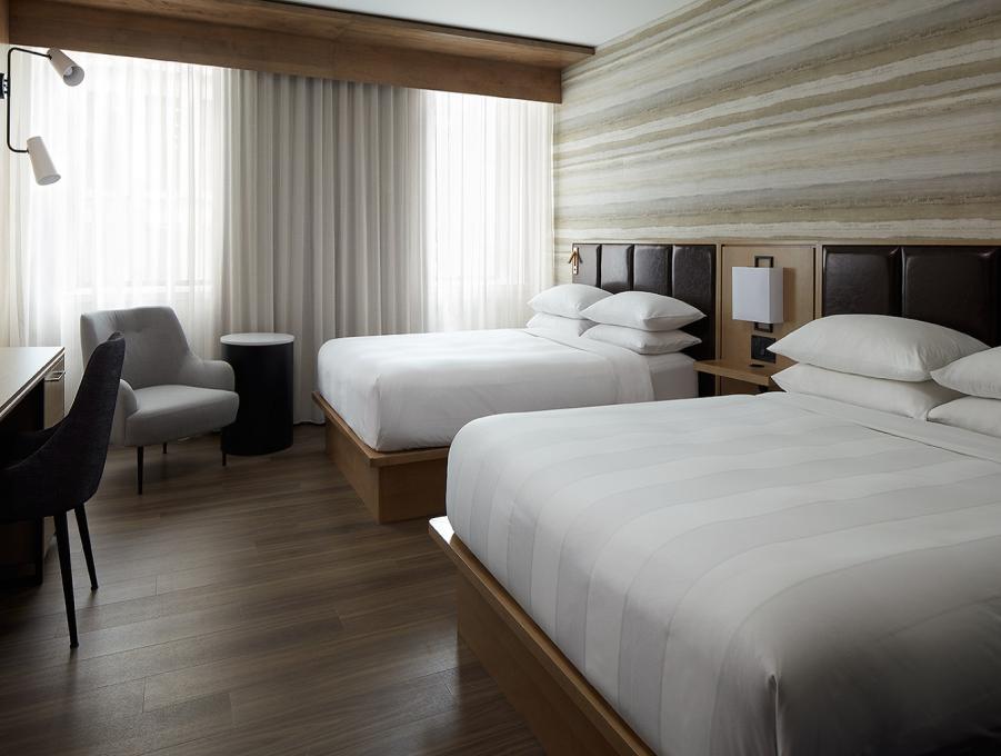 Marriott Québec Centre-ville - chambre 2 lits Queen