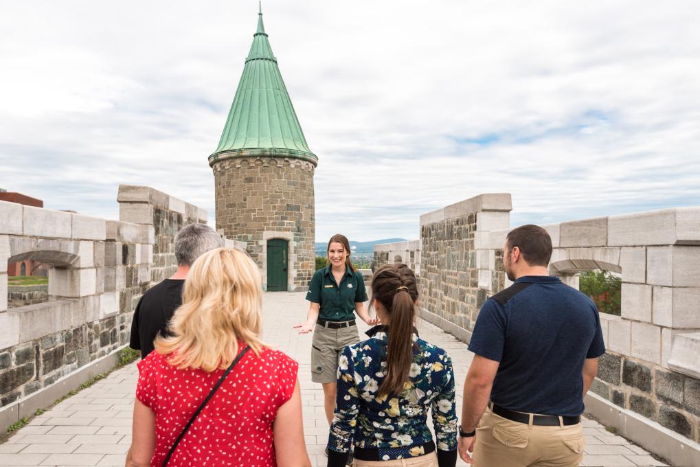 Lieu historique national des Fortifications-de-Québec - Tour guidé à pied
