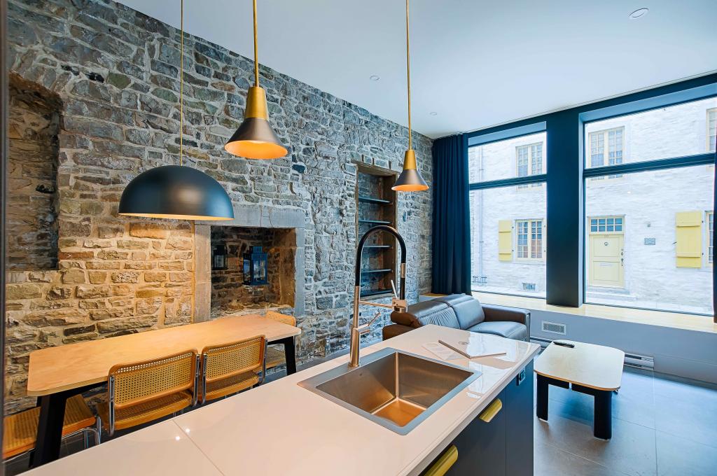 Les Lofts Notre-Dame - Comptoir et salle à manger