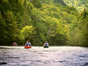 Vallée Bras-du-Nord - Canot en famille
