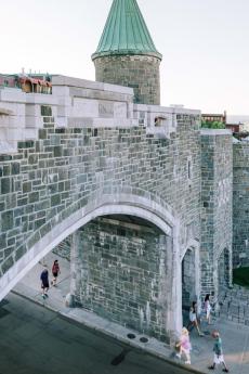 Porte Saint-Jean - Vue d'en haut