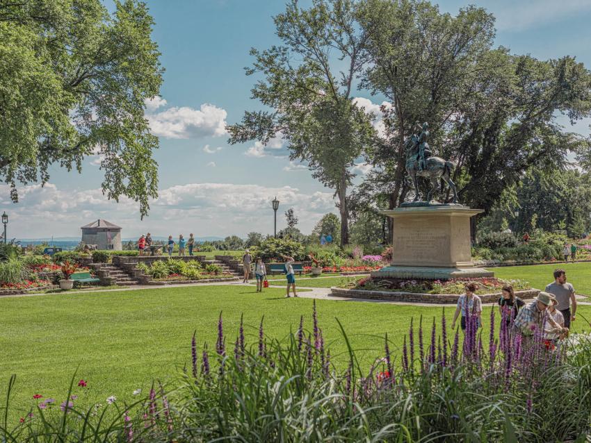 Plaines d'Abraham - Jardin Jeanne-d'Arc des plaines d'Abraham